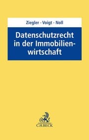 Cover von Datenschutz in der Immobilienwirtschaft