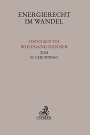 Cover von Energierecht im Wandel