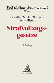Cover von Strafvollzugsgesetze