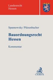 Cover von Bauordnungsrecht Hessen