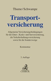 Cover von Transportversicherung
