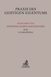 Cover von Praxis des Geistigen Eigentums