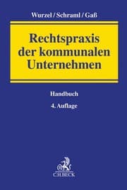 Cover von Rechtspraxis der kommunalen Unternehmen
