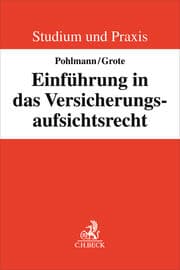 Cover von Einführung in das Versicherungsaufsichtsrecht