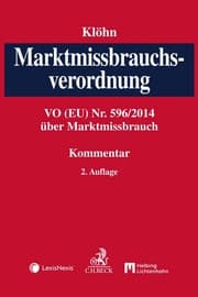 Cover von Marktmissbrauchsverordnung. MAR