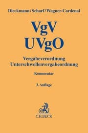Cover von VgV - UVgO
