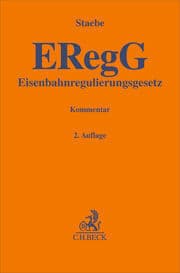 Cover von Eisenbahnregulierungsgesetz. ERegG