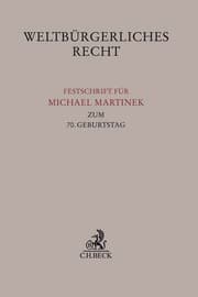 Cover von Weltbürgerliches Recht