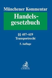 Cover von Münchener Kommentar zum Handelsgesetzbuch Bd. 7: Transportrecht
