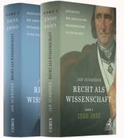 Cover von Recht als Wissenschaft 1-2