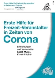 Cover von Erste Hilfe für Freizeit-Veranstalter in Zeiten von Corona