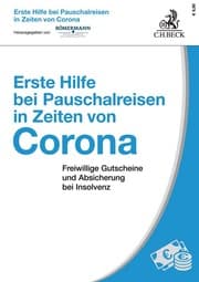 Cover von Erste Hilfe bei Pauschalreisen in Zeiten von Corona