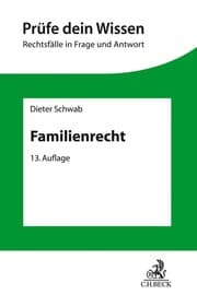 Cover von Familienrecht