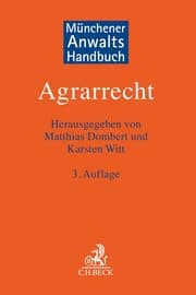 Cover von Münchener Anwaltshandbuch Agrarrecht