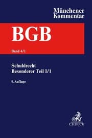 Cover von Münchener Kommentar zum Bürgerlichen Gesetzbuch 4