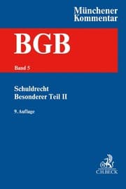 Cover von Münchener Kommentar zum Bürgerlichen Gesetzbuch 5