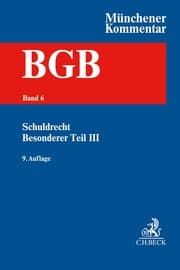 Cover von Münchener Kommentar zum Bürgerlichen Gesetzbuch 6