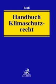 Cover von Handbuch Klimaschutzrecht