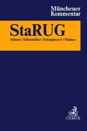 Cover von Münchener Kommentar StaRUG
