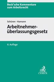 Cover von Arbeitnehmerüberlassungsgesetz. AÜG