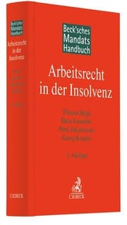 Cover von Beck'sches Mandatshandbuch: Arbeitsrecht in der Insolvenz