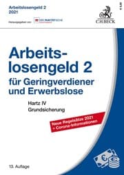 Cover von Arbeitslosengeld 2 für Geringverdiener und Erwerbslose