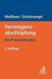 Cover von Vermögensabschöpfung