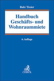 Cover von Handbuch Geschäfts- und Wohnraummiete