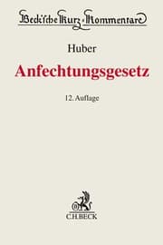 Cover von Anfechtungsgesetz (AnfG)