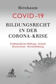 Cover von Bildungsrecht in der Corona-Krise