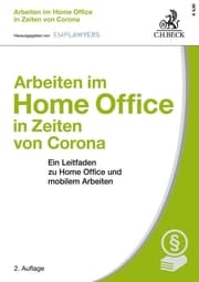 Cover von Arbeiten im Home Office in Zeiten von Corona
