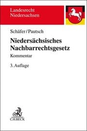 Cover von Niedersächsisches Nachbarrechtsgesetz. NNachbG