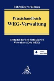 Cover von Praxishandbuch WEG-Verwaltung