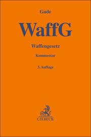 Cover von Waffengesetz. WaffG