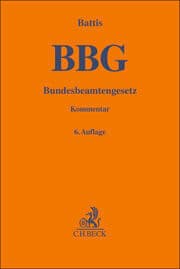 Cover von Bundesbeamtengesetz. BBG
