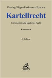 Cover von Kartellrecht