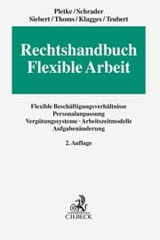 Cover von Rechtshandbuch Flexible Arbeit