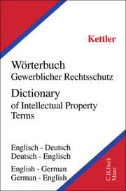 Cover von Fachwörterbuch Gewerblicher Rechtsschutz und Urheberrecht