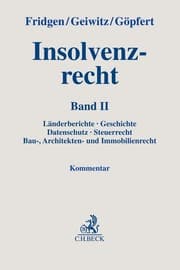 Cover von Insolvenzrecht