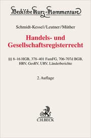 Cover von Handels- und Gesellschaftsregisterrecht
