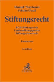 Cover von Stiftungsrecht