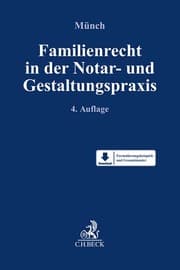 Cover von Familienrecht in der Notar- und Gestaltungspraxis