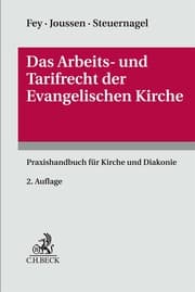 Cover von Das Arbeits- und Tarifrecht der Evangelischen Kirche