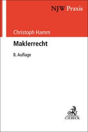 Cover von Maklerrecht