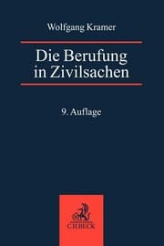 Cover von Die Berufung in Zivilsachen