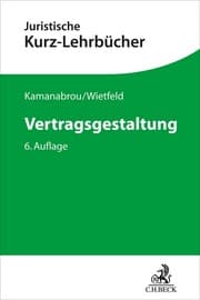 Cover von Vertragsgestaltung