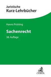 Cover von Sachenrecht