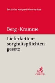Cover von Lieferkettensorgfaltspflichtengesetz (LkSG)