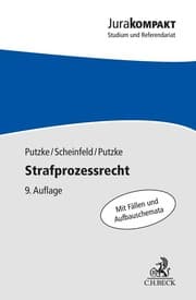 Cover von Strafprozessrecht