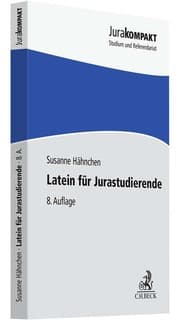 Cover von Latein für Jurastudierende